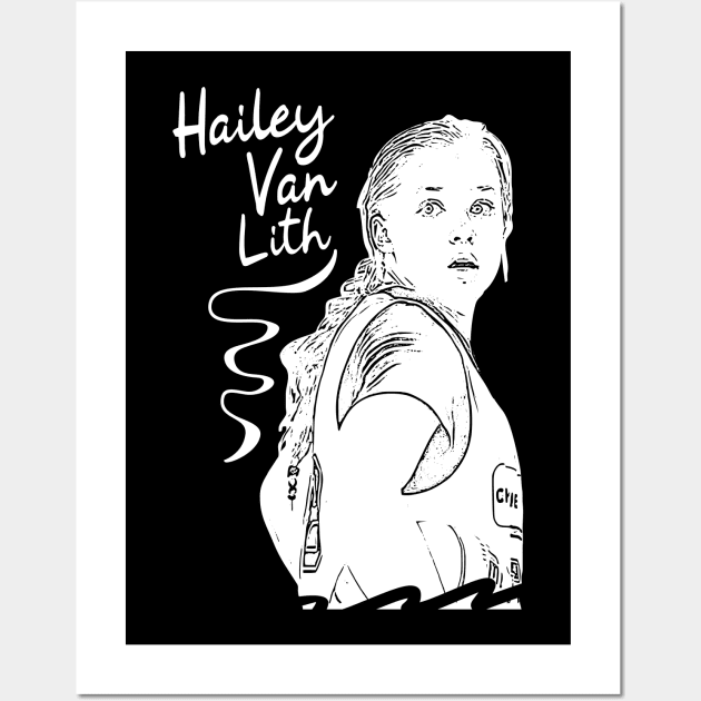 Hailey Van Lith Wall Art by Aloenalone